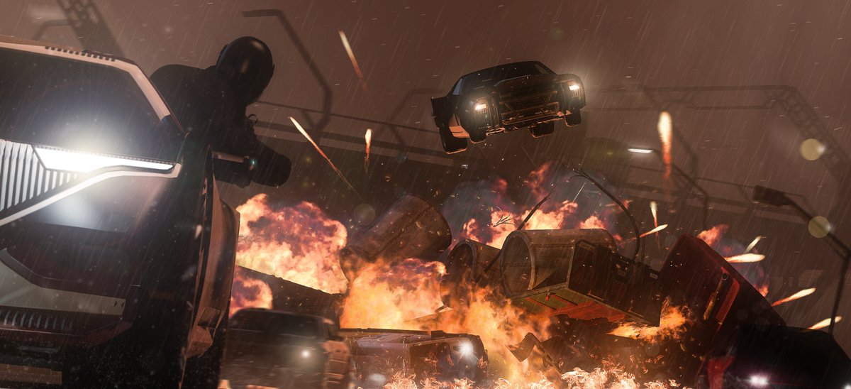 FlancSteam's tweet photo. FUEL INJECTED OVERDRIVE
#OC #DisplacedSeries #Cars #Action #3D #Scifi #Cyberpunk https://t.co/BNowEVQZNw