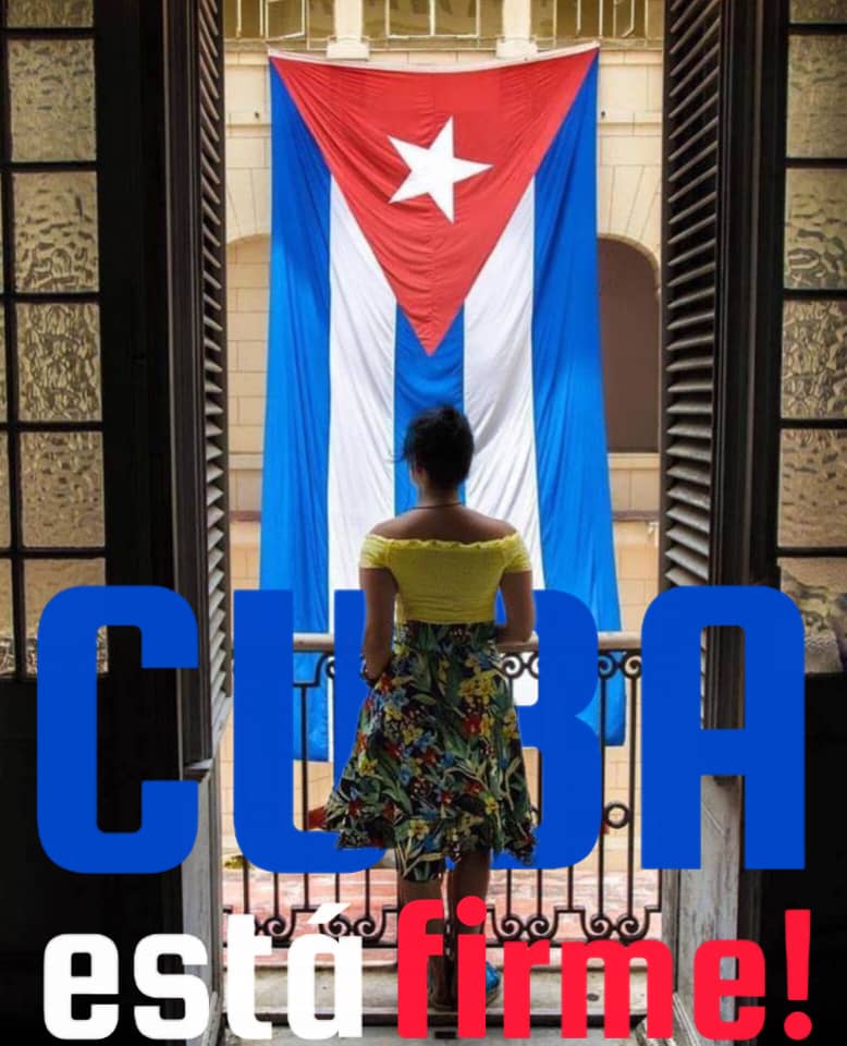 ¡Cuba está firme! 

Frente a cualquier intento de agresión o desestabilización, nuestro pueblo reafirma su unidad, resistencia y lealtad a la Revolución. Ni bloqueo, ni mentiras, ni maniobras imperialistas podrán doblegarnos.  

#CubaEstáFirme