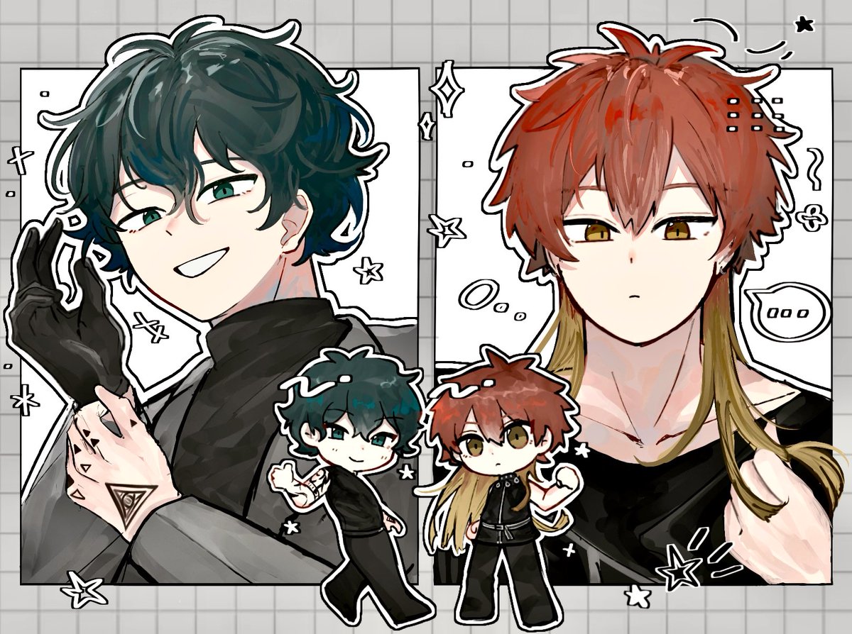 ★⭐︎🖤❤️⭐︎★