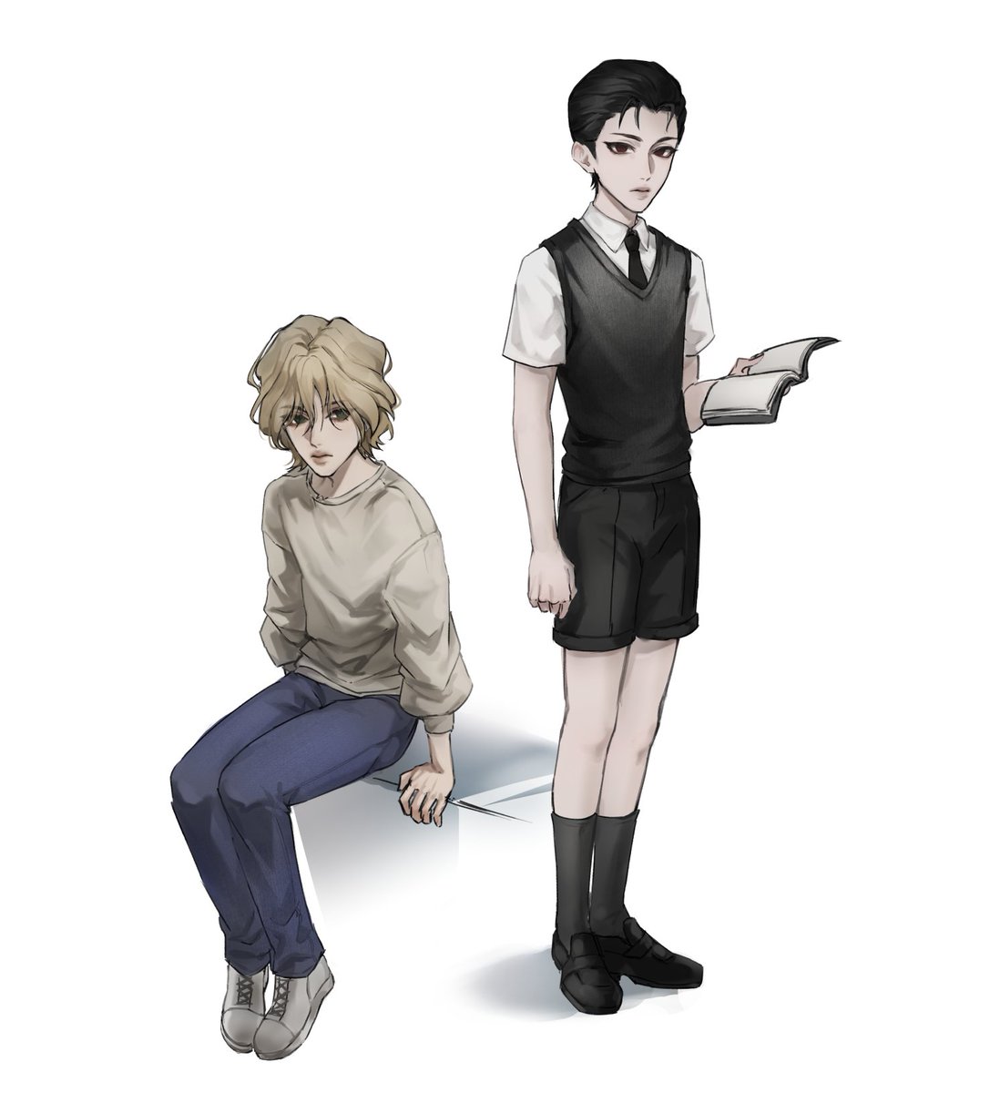 bby1 and bby2 as kids ❤️

#oc