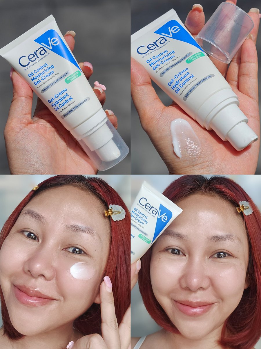 Cerave ตัวนี้จุดเด่นๆคือจะเป็นเนื้อ Gel-Cream ที่ช่วยปรับสมดุลผิว ให้ความชุ่มชื้น ไม่เหนียวเหนอะหนะ บางเบา เกลี่ยง่ายซึมไว ทาแล้วจะรู้สึกสดชื่น มี Oil Control Technology ที่ช่วยดูดซับความมัน ฟินิชผิวแมทท์ ไม่ต้องกลัวอุดตันผิวเลย ใครที่เคยใช้สูตร PM อยู่แล้วหนักผิว