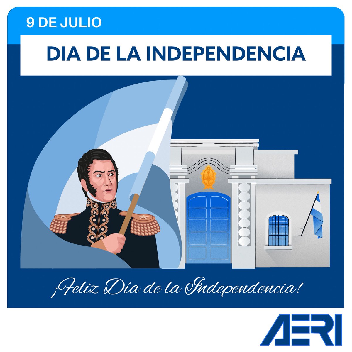 🇦🇷 9 de Julio
Conmemoramos el Día de la Independencia reafirmando nuestro compromiso con el trabajo digno, los derechos y un Estado presente.
La independencia se defiende todos los días 💪
#9DeJulio #IndependenciaArgentina #AERI