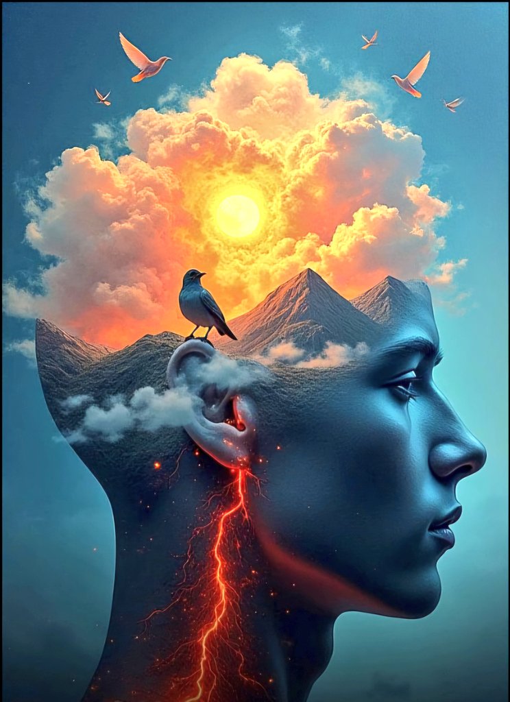 "A veces la vida no pide correr, sólo respirar y dejarla ser.

No todo se gana, no todo se ve, la calma es un puente hacia el verdadero Ser".

#Reflexión 
#Arte