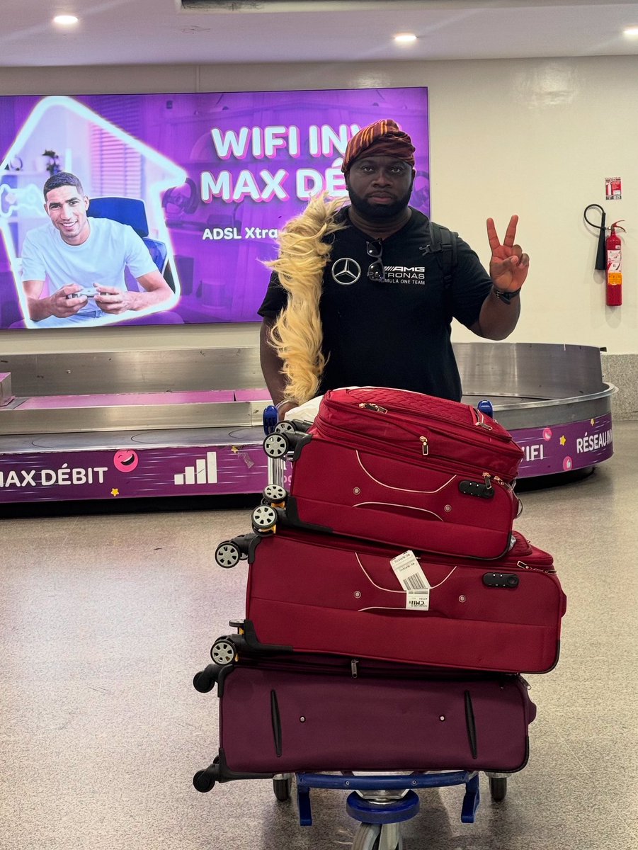 Dr. Kelechi Anyikude (@kelechiafc) on Twitter photo Local Man touchdown Casablanca, Morocco to support the Super Falcons of Nigeria 🇳🇬 at the WAFCON ✌🏾. Local Man is active courtesy of <a href="/RexonaNG/">Rexona NG</a> 🙌🏾.
•
#nigeria #wafcon2024 #superfalcons #morocco #womensfootball Local Man touchdown Casablanca, Morocco to support the Super Falcons of Nigeria 🇳🇬 at the WAFCON ✌🏾. Local Man is active courtesy of <a href="/RexonaNG/">Rexona NG</a> 🙌🏾.
•
#nigeria #wafcon2024 #superfalcons #morocco #womensfootball