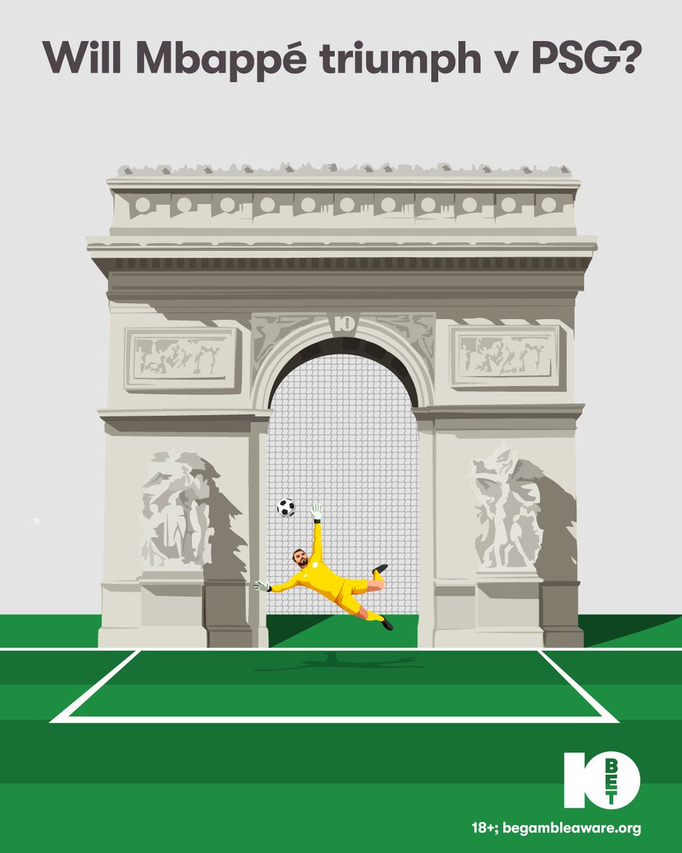 Tonight Mbappé faces his former Parisian club for the first time. Think he’ll score? Back him at 21/20.