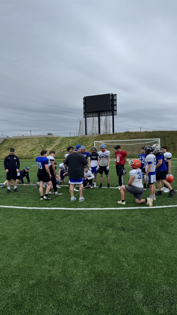 Team Nova Scotia is making final preparations for their opening games today at the 2025 Atlantic Bowl in St.John’s Newfoundland! 

Good luck to our teams today! 🏈🏈🏈

#BelieveInEachOther
#TogetherWeAre
#TeamNS
