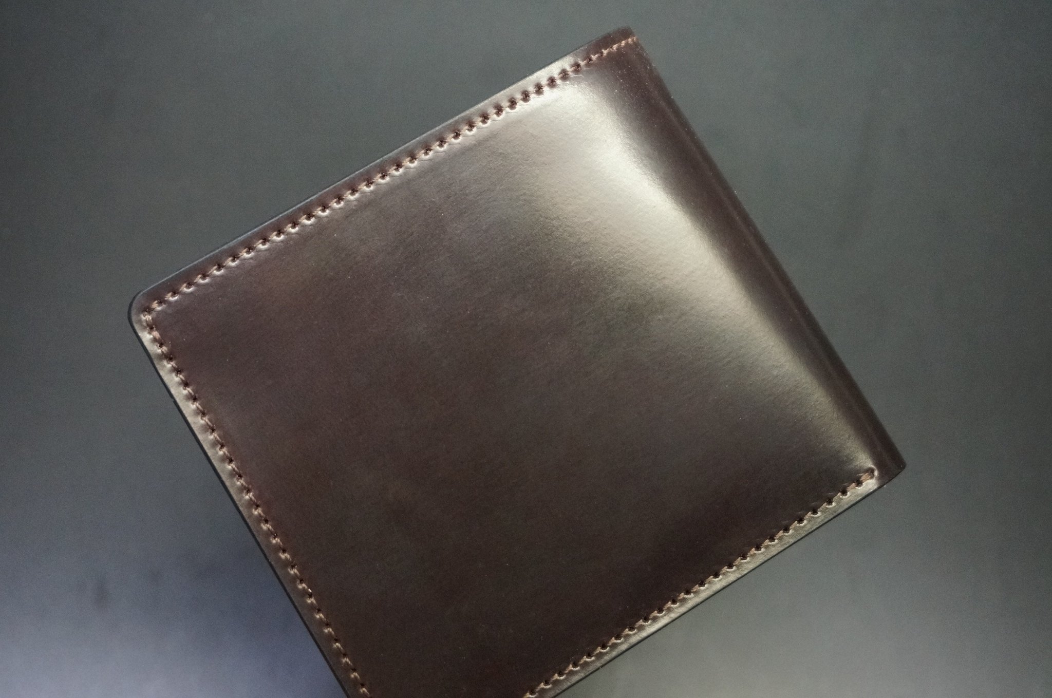 塩原レザーコードバン （ホーウィン/オイル仕上げ/#2色/ゴールド色）