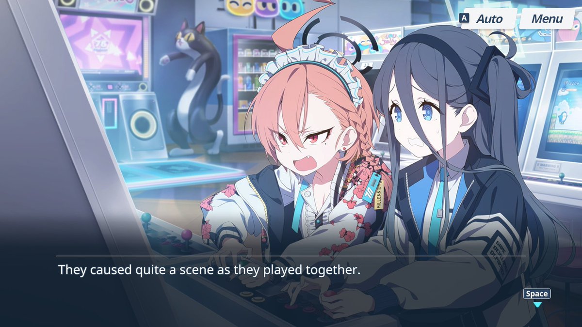 Vinbee_Alt's tweet image. This pair up is too cute 😭
Also... I wanna draw Akane
#BlueArchive #ブルアカ