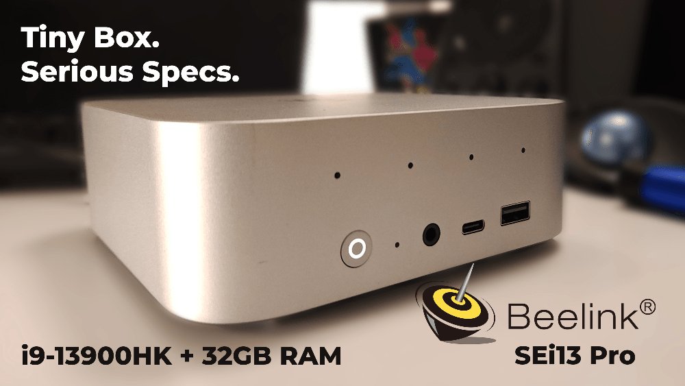 davidnburgess's tweet image. I put the Beelink SEi13 Pro to the test — gaming, thermals, homelab potential, and more.

Soldered RAM? Yep. But also: i9-13900HK, 32GB LPDDR5, and dual NVMe slots.
Is it worth it? Let’s find out. 👇

youtu.be/FKvHSRzS5d4

#MiniPC #Homelab #TechReview #SelfHosting