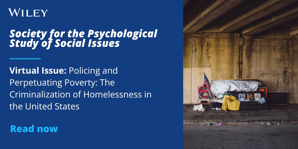 WileyPsychology's tweet image. Exciting news! 📢 A new virtual issue from the @SPSSI journals is now available to read. Dive into the research and insights, and let us know your thoughts!
ow.ly/AZiS50WcVOG