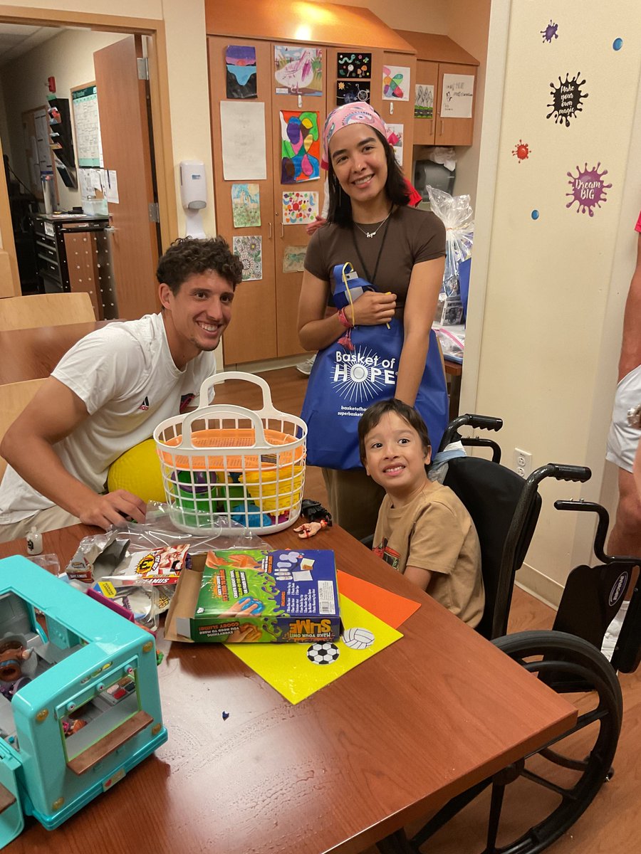 ShrinersStLouis's tweet image. A B-I-G thank you to our friends at @BasketHope for delivering smiles, comfort and encouragement.
Each beautifully wrapped basket was filled with toys, games, crafts, stuffed animals, and more, just for our patients and their families.
#ShrinersChildrens #ThankYou #Hope