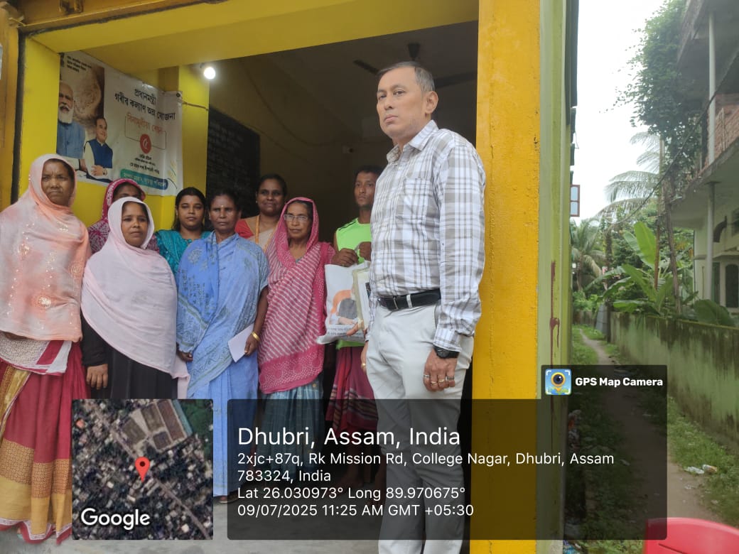 fcidokokrajhar's tweet image. Smt. Priya Jacob, Director (Logistics), DoFPD, GoI, and Shri Gaurav Sharma, Section Officer (Storage-III), visited CWC Dhubri, FPS and PPC as part of the Aspirational District programme to review route optimization in PDS logistics. #PDS #DoFPD
@FCI_India
@AssamFci
@fci_ne