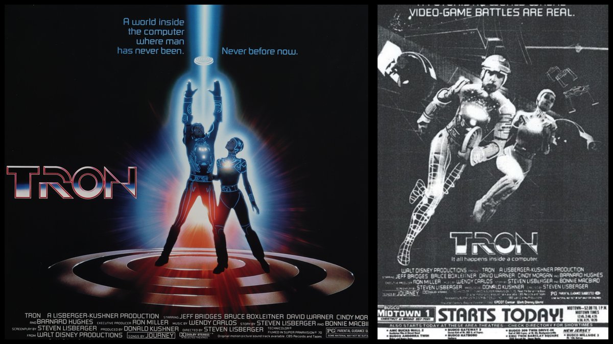 🌀 Released today in 1982: Tron

A giant leap into the digital world, Tron was ahead of its time: glowing grids, identity discs, light cycles. Sci-fi was never the same

Fun fact - The power of a 1982 home computer now fits inside a credit card.

#scifi #tron #movies