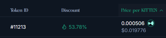 Is <a href="/KittenswapHype/">Kittenswap (🐱,🐱)</a> bottomed, or close to bottoming out?

$KITTEN is a very gud opportunity yuki thinks, and for very good reasons

the ve(3,3) models are a proved method and the crazy passive income that you can get by stacking up a big amount of veKITTENs is the reason why