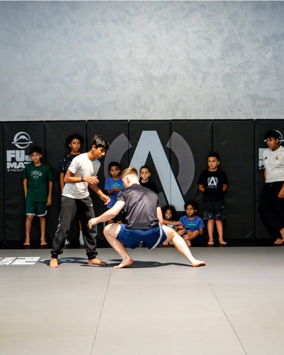 "Strong starts begin young" @thealphaclubmma 

#FUJIMats #BJJ