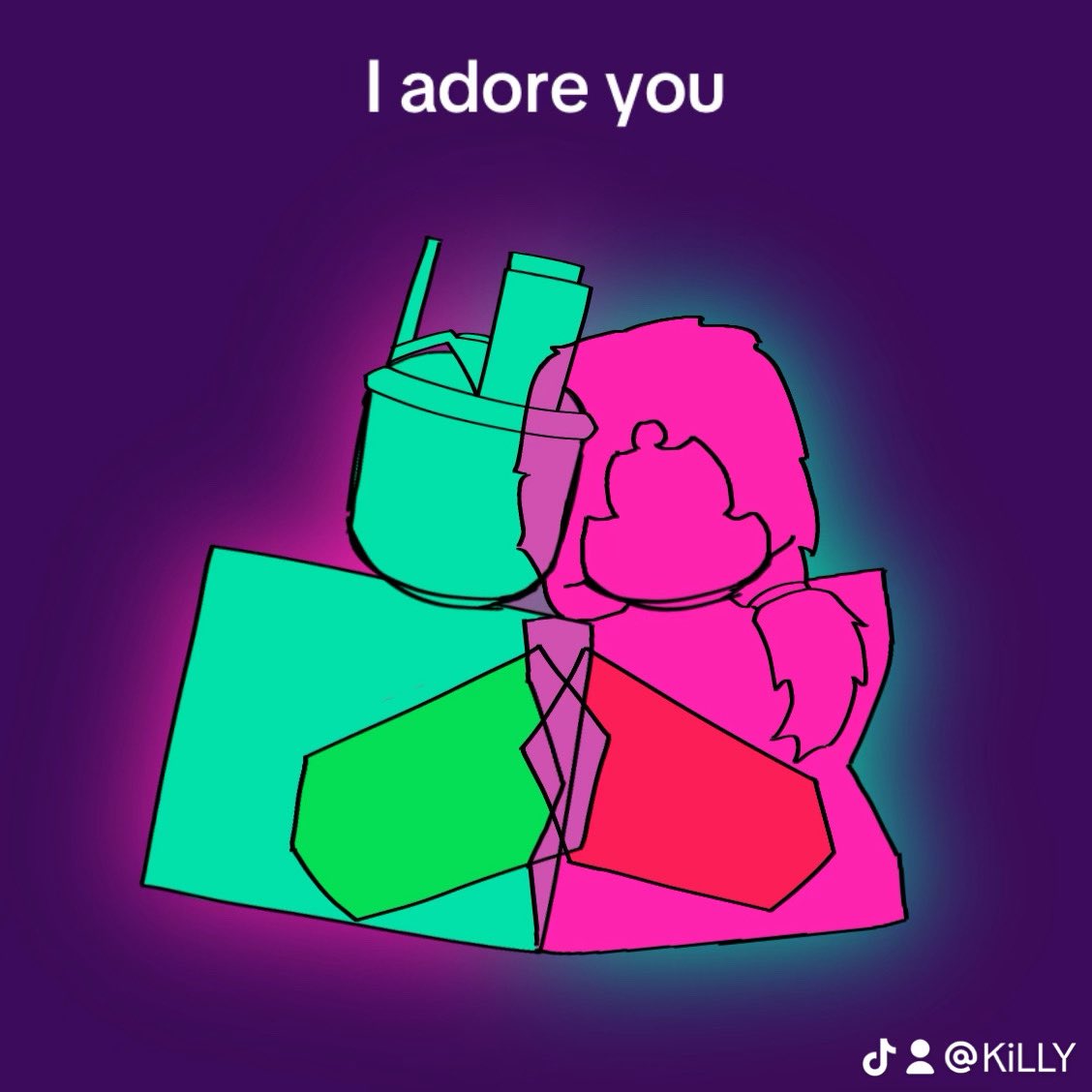 kj2eo1's tweet image. I adore you💚🩷