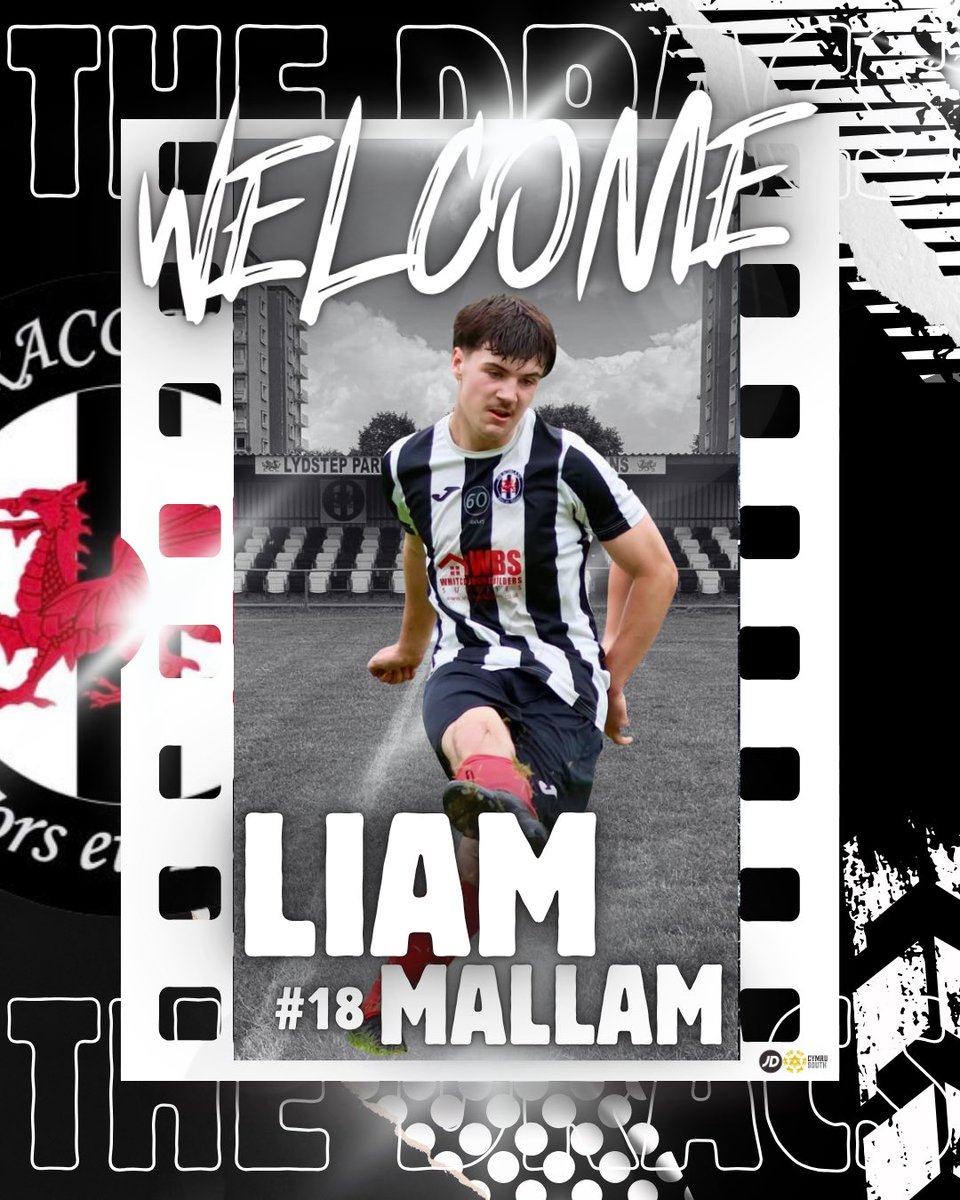 Cardiff Draconians (@cdraconians) on Twitter photo ๐๐ป Welcome to the Dracs, Liam Mallam!
49 Goals - 38 Appearances in season 24/25!
Talented 17 year old striker Liam Mallam signs ahead of the 2025/2026 season.
The former <a href="/IslandMarineFC/">Island Marine FC</a> youngster is now a Drac!๐ค๐ค
Welcome Liam!๐ค๐ป ๐๐ป Welcome to the Dracs, Liam Mallam!
49 Goals - 38 Appearances in season 24/25!
Talented 17 year old striker Liam Mallam signs ahead of the 2025/2026 season.
The former <a href="/IslandMarineFC/">Island Marine FC</a> youngster is now a Drac!๐ค๐ค
Welcome Liam!๐ค๐ป