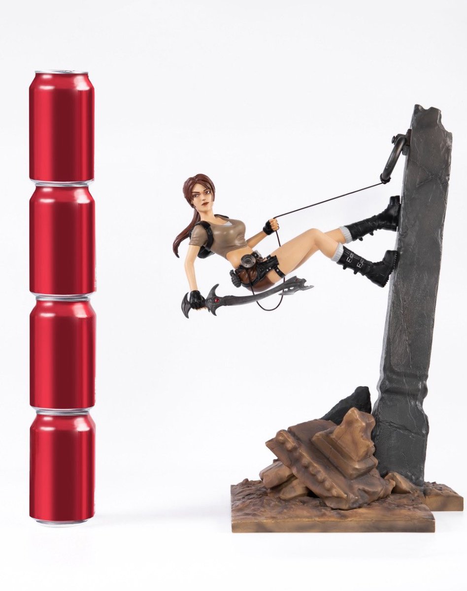 RaidersSociety's tweet image. 🌋First look at the Legend Lara Croft statue by Gaming Heads; 10 years after its original announcement!