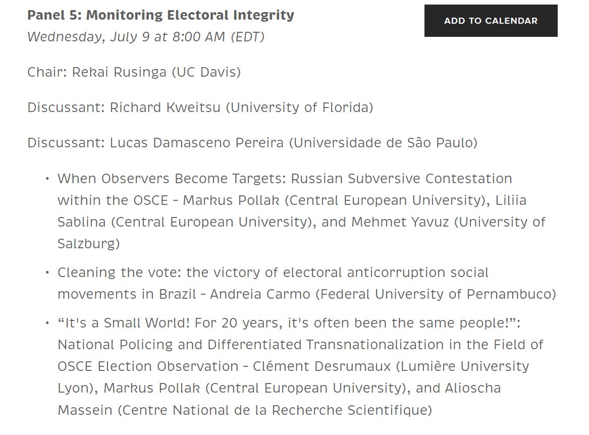 ElectIntegrity's tweet image. Join us, live now!
electoralintegrityproject.com/ieip2025