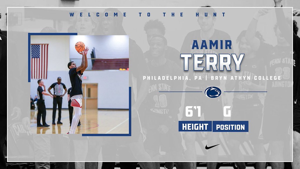Welcome to the Hunt, Aamir Terry #OnTheHunt #WeAre #D3Hoops