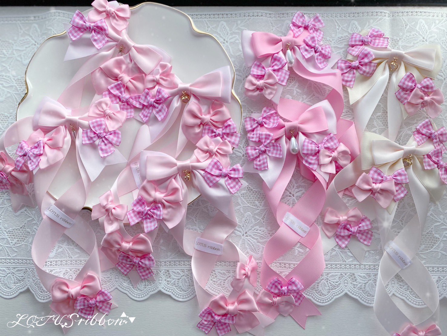 LOTUS ribbon ୨୧⑅*. (@ton_aya_hand) / X