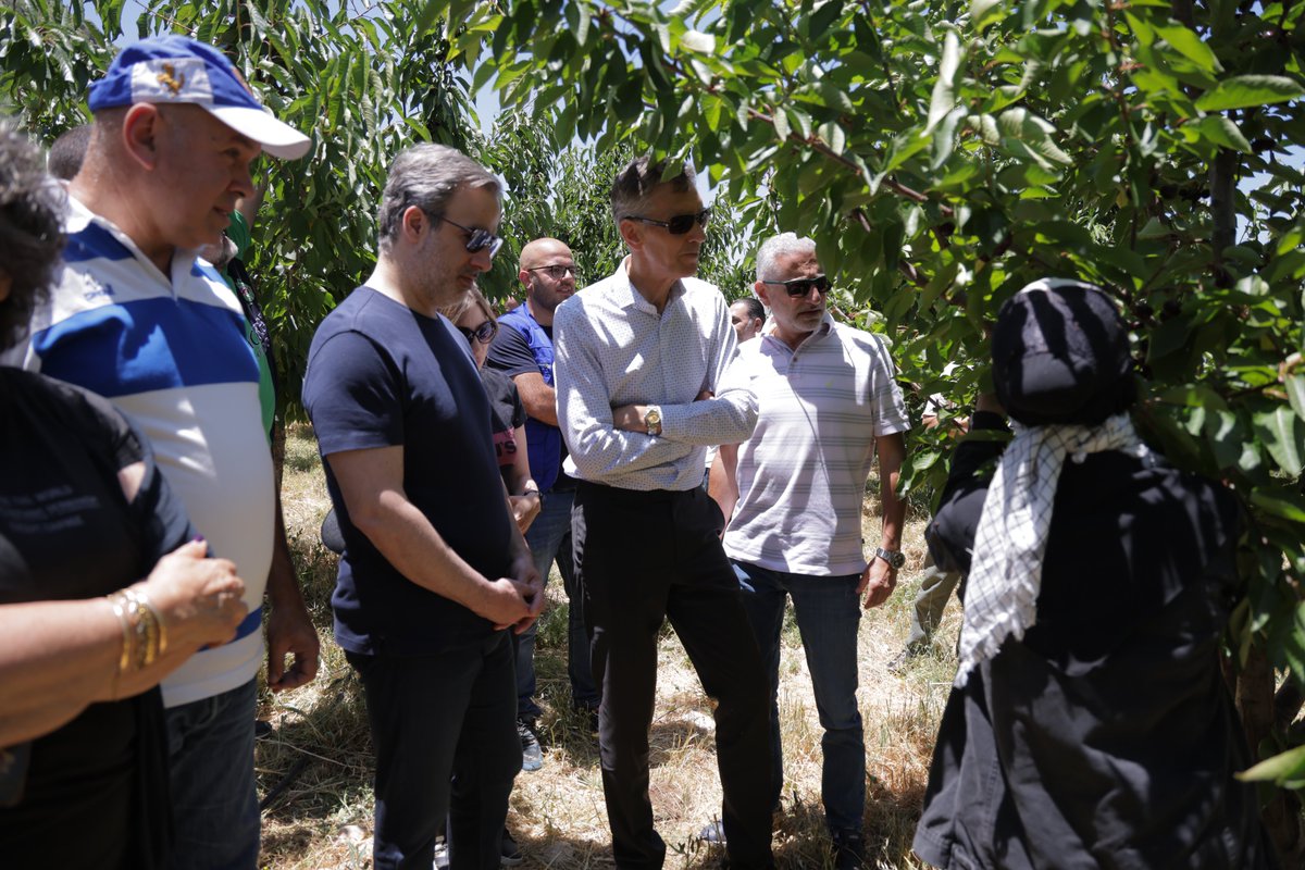 ReneMoawadFoundation (@rmflebanon) on Twitter photo Ambassador of the Kingdom of the Netherlands to Lebanon <a href="/frank_mollen/">Frank Mollen</a> during a field visit with RMF to the 🍒farmers in Akoura: "We are supporting the farmers in modernizing their techniques, making it possible to sustain and survive despite the different challenges. We are also Ambassador of the Kingdom of the Netherlands to Lebanon <a href="/frank_mollen/">Frank Mollen</a> during a field visit with RMF to the 🍒farmers in Akoura: "We are supporting the farmers in modernizing their techniques, making it possible to sustain and survive despite the different challenges. We are also