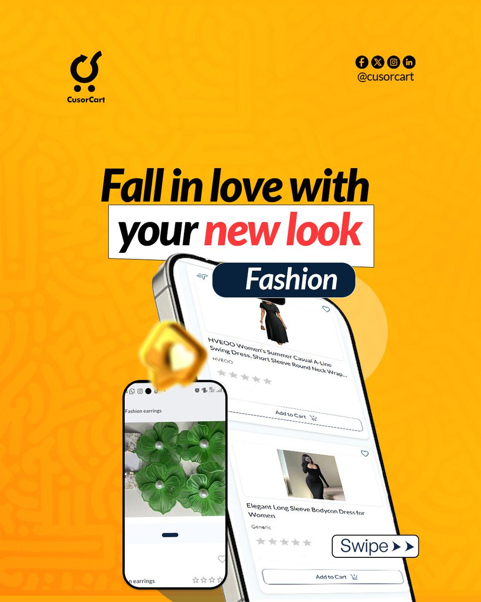 cusorcart's tweet photo. The online shopping experience with sensation and a lot of smart choices. From fashion finds to gadgets to home essentials, there’s something here to make you swooned!

📱 Visit our website https://t.co/ySaKy7lROQ to shop now!

#CusorCart #OnlineShopping #Shopping https://t.co/msb9YWRD9q