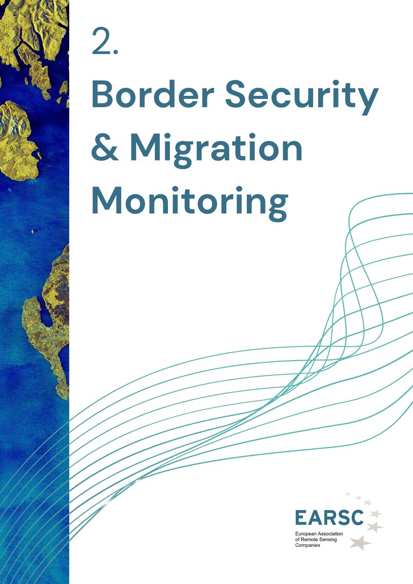 🛰️🌍 Explore the Earth Observation products and services that EARSC members offer in the field of Border Security &amp; Migration Monitoring.

 🔗 Download EARSC Catalogue of services for civil security and defence ⤵️ 
earsc.org/2025/06/23/ear…