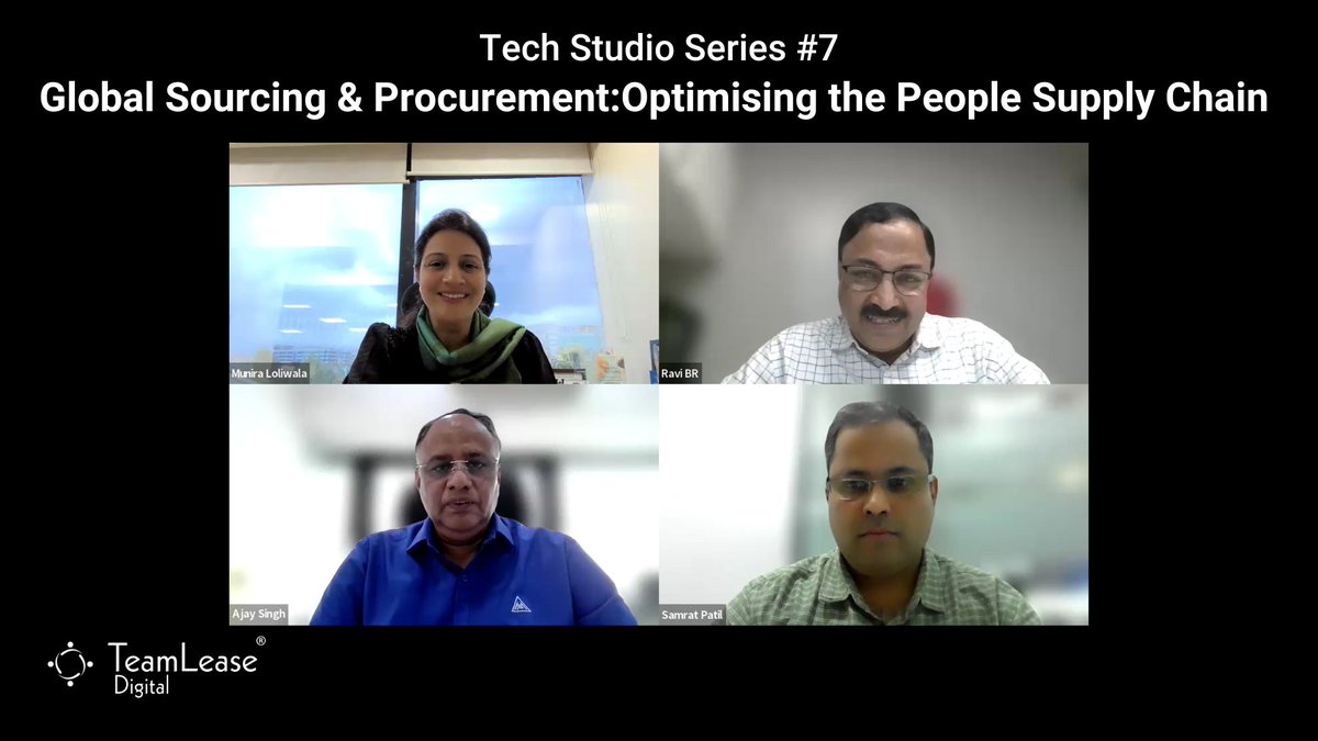 TeamLeaseDGT's tweet image. Thank You for Joining Us!

Our today’s webinar had shed light on how organizations are rethinking procurement talent models to stay agile, efficient, and globally competitive.

#TeamLeaseDigital #TechStudioSeries #ProcurementLeadership #PeopleSupplyChain #WorkforceTransformation