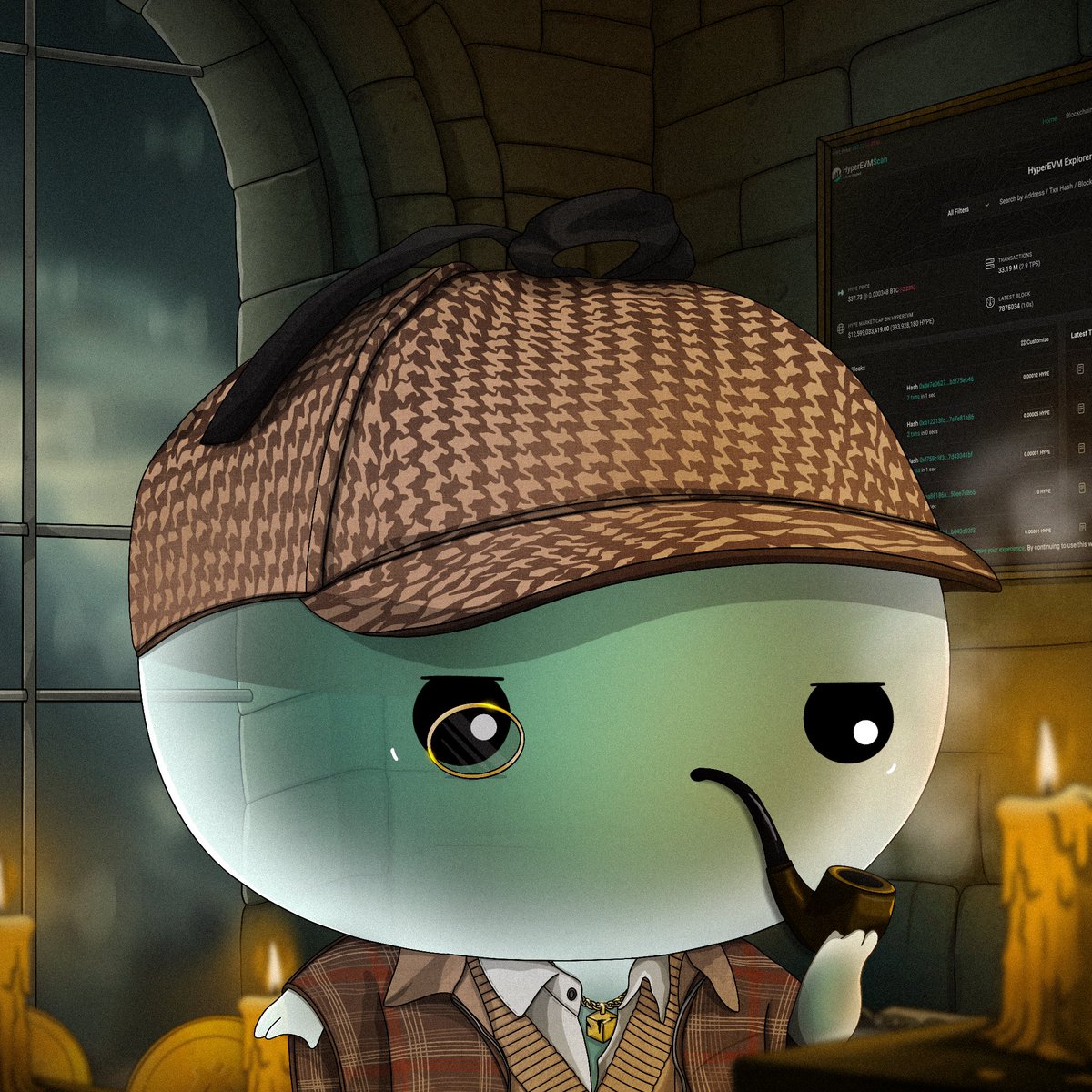 Every chain needs a detective🕵️‍♂️

This is Sherlock PiP and belongs to <a href="/mlmabc/">MLM</a>!

Hyperliquid appreciates you💧❤️

Link: drip.trade/collections/pi…