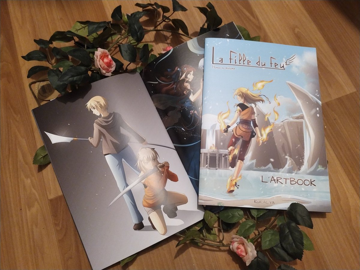 Kuralya_Elvera's tweet image. J'ai vérifié mes stocks maintenant que je suis rentrée : il me reste 3 artbooks et je ne pense pas les réimprimer ! (j'ai d'autres idées en tête)
Contactez-moi si ça vous intéresse !

(il me reste un 4e. Il est abîmé sur une double page, je réfléchis à ce que j'en ferai)