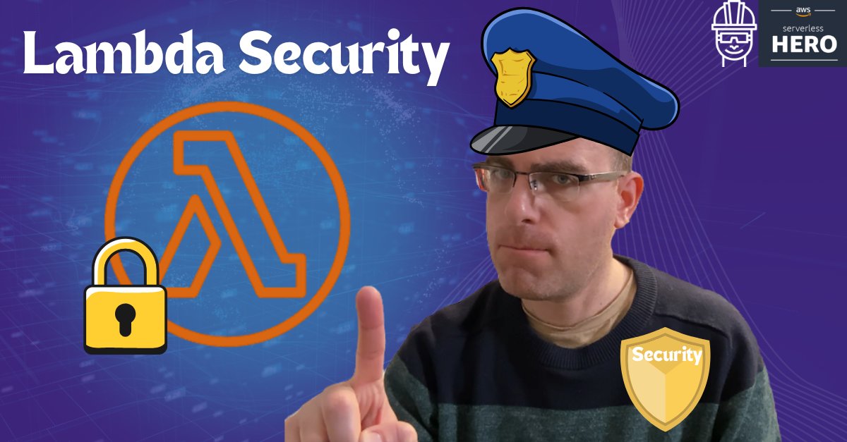 Ran Isenberg (@ranbuilder) on Twitter photo Getting started with AWS Lambda is easy—securing it isn’t.
I wrote a practical guide to help you build secure serverless apps from day one.
✅ Input validation
✅ Least privilege IAM
✅ Secrets, caching, observability & more
ranthebuilder.cloud/post/14-aws-la…
#AWS #Serverless Getting started with AWS Lambda is easy—securing it isn’t.
I wrote a practical guide to help you build secure serverless apps from day one.
✅ Input validation
✅ Least privilege IAM
✅ Secrets, caching, observability & more
ranthebuilder.cloud/post/14-aws-la…
#AWS #Serverless