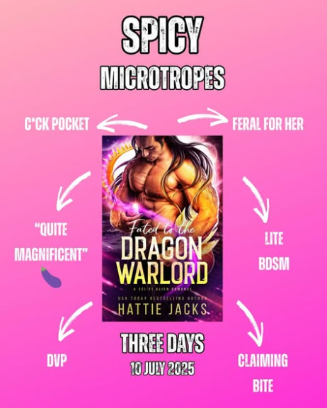 HattieJacksA's tweet image. Just a few of the delights which await you in this new series…coming on the 10 July…
#romance #romancebooks #dragonromance #kindleunlimited #monsterromance