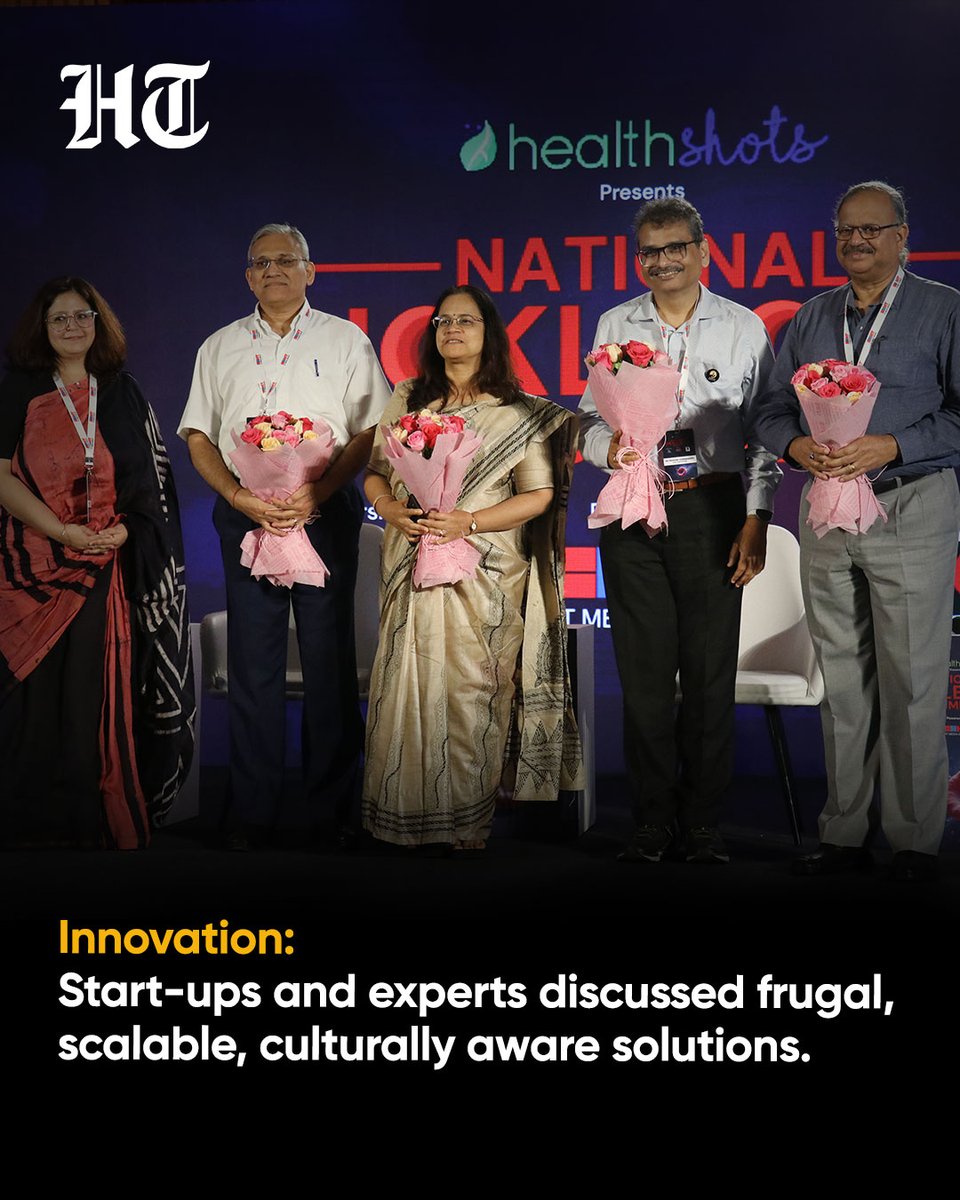 htTweets's tweet photo. Organised by @HealthShots &amp; @htTweets in collaboration with @IndiaNasco  &amp; @NovoNordiskIN, the summit is part of a growing national movement to #DecodeDetectDefeat Sickle Cell Disease. Together, we move toward a healthier, inclusive India.

#SickleCellAwareness #HTSummit https://t.co/O3LtsNM9Qz