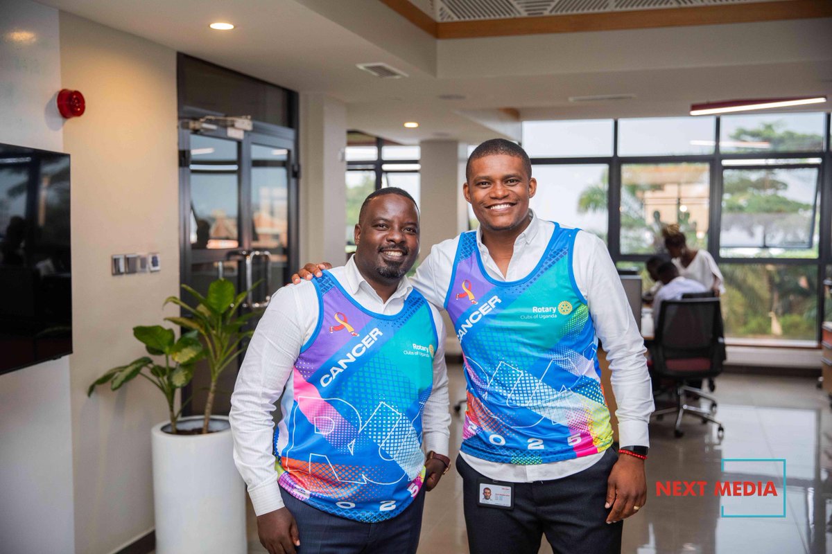 nextmediaug's tweet image. We are proud to be a media partner for the #CancerRunUg25 aimed at completing the one-stop cancer centre at @NsambyaHospital.

We’ve officially received our kits from the Fundraising Chair, Samuel Ngabwaki, and we’re ready to hit the ground running on 31st August.

#NextMediaUG