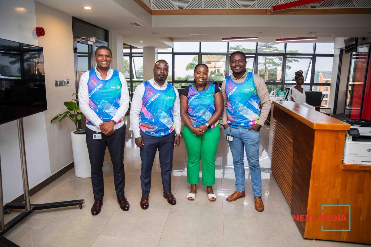 nextmediaug's tweet image. We are proud to be a media partner for the #CancerRunUg25 aimed at completing the one-stop cancer centre at @NsambyaHospital.

We’ve officially received our kits from the Fundraising Chair, Samuel Ngabwaki, and we’re ready to hit the ground running on 31st August.

#NextMediaUG
