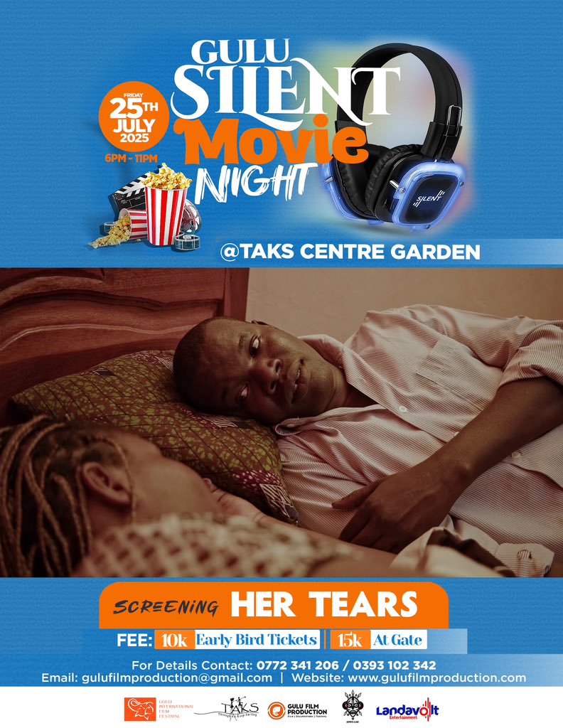 Having a partner commit to the relationship but also spend hours working to provide for the family is a dilemma. Come watch “Her Tears” episode 2 at the Gulu Silent Movie Night on the 25th July 2025 at TAKS Community Art Centre.