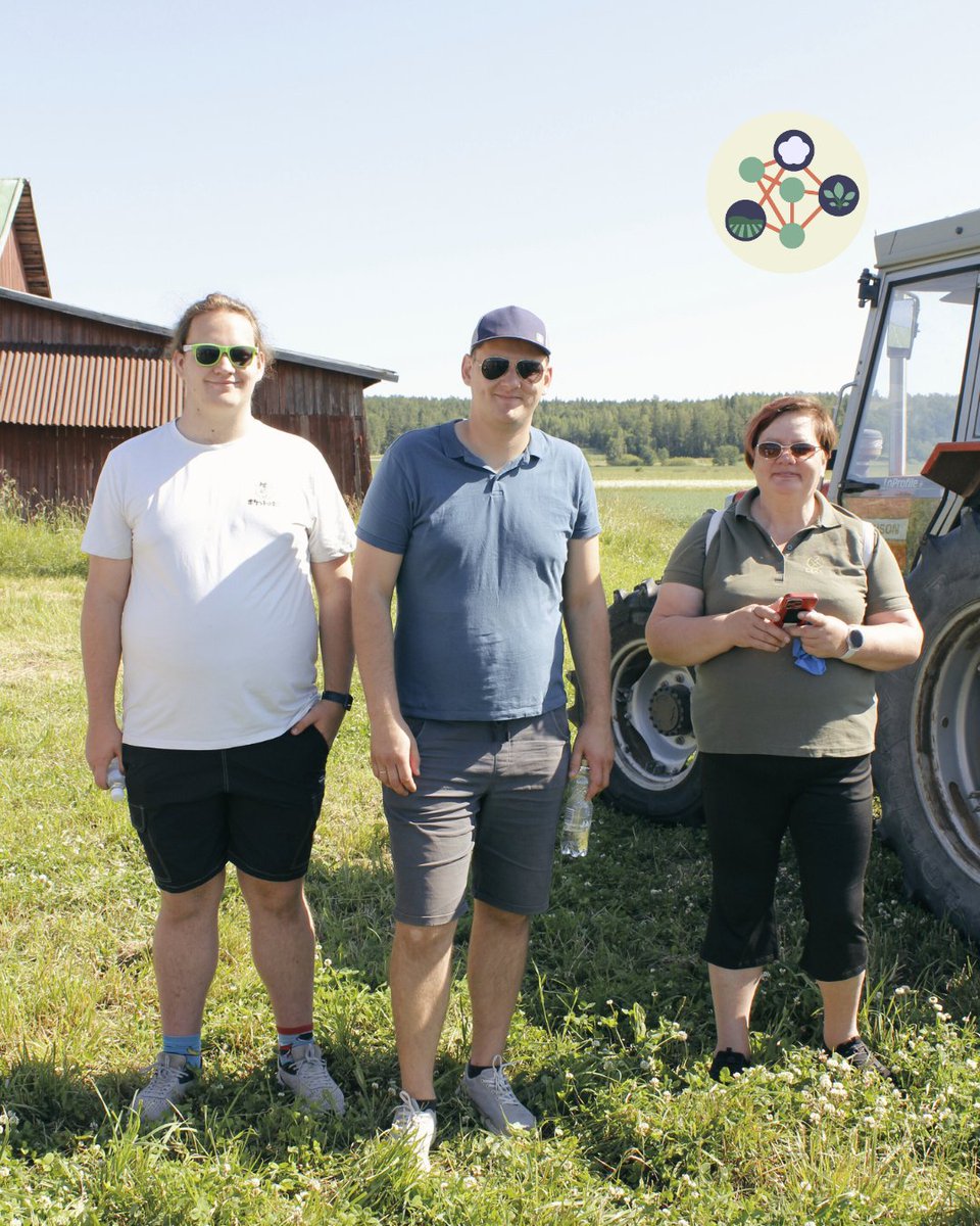 🌾 Day 2 in Finland: We visited Kallela #OrganicFarm — a climate-smart farm using crop rotations, soil checks &amp; an innovative rainwater well 💧🌱 Walked fields, explored machinery &amp; had great reflections in the barn. Big thanks to our hosts! 💚

More: organicclimatenet.eu
