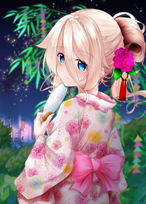 七夕デートのIAちゃん描いた!!
ちょっと遅刻したけど許して^p^ 