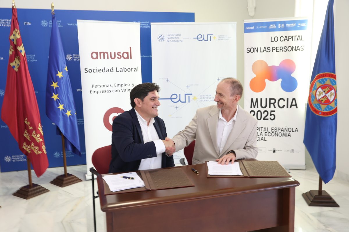 Nuestros estudiantes podrán volver a optar a cinco premios de <a href="/Amusal/">amusal</a> para distinguir los mejores trabajos fin de estudios sobre economía social y sociedades laborales
upct.es/noticias/2025-…