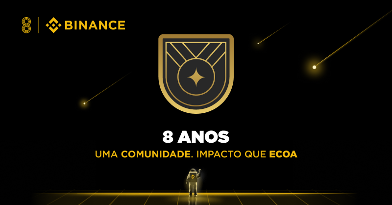 🍀 Em muitas culturas, o 8 é símbolo de sorte.
No cripto, é fazer a sua própria sorte. 💪💻

Graças à nossa comunidade global — o 💛 coração pulsante da Binance —
transformamos esses 8 anos em um movimento de inclusão, inovação e liberdade financeira. 🌍🚀

Aqui, cada pessoa é