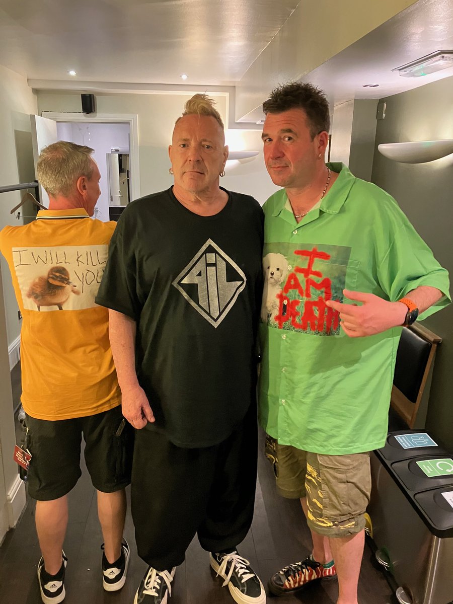 Public Image Ltd (@pilofficial) on Twitter photo Today’s random PiL moment… Some ferocious animal shirts made by John Today’s random PiL moment… Some ferocious animal shirts made by John