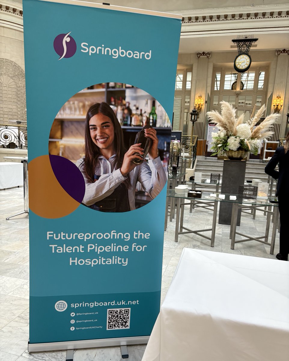 Springboard_UK's tweet image. A Fantastic day at @HotelGuestForum . Our CEO, Chris Gamm, along with Bhavna & Anna had a great time representing Springboard - and we raised £1,410 to support our work in hospitality. Thanks to @HotelGuestForum, @MewsSystems, @Philips, Zennio & Access Hospitality💼#Springboard