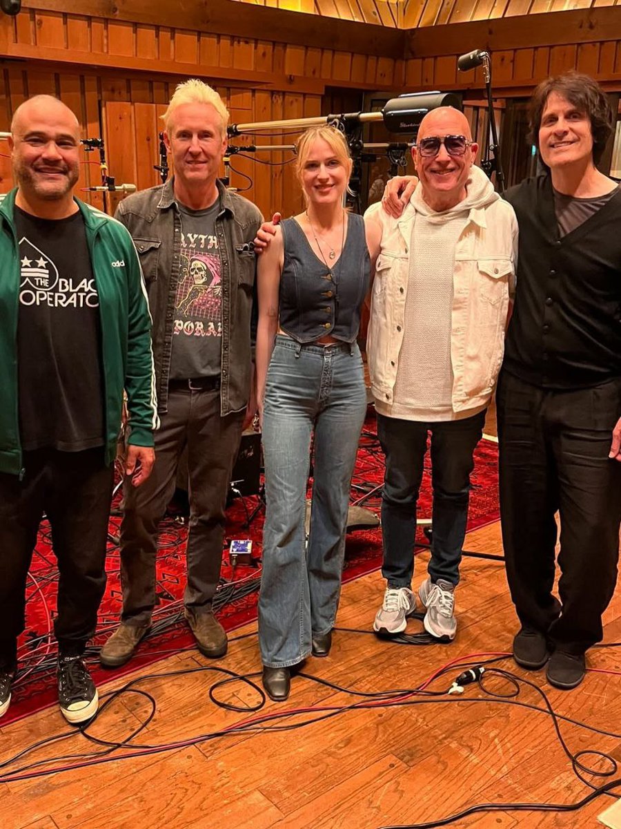 evan at the studios recently.