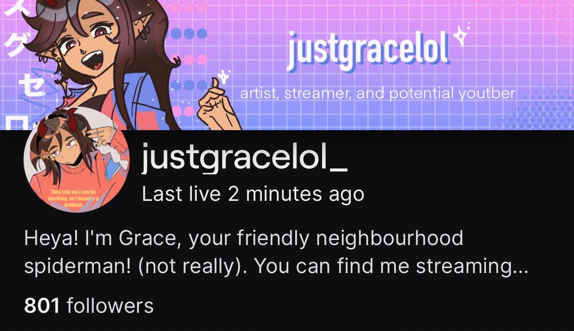 Just got 800 on twitch WOOOOOOOOO