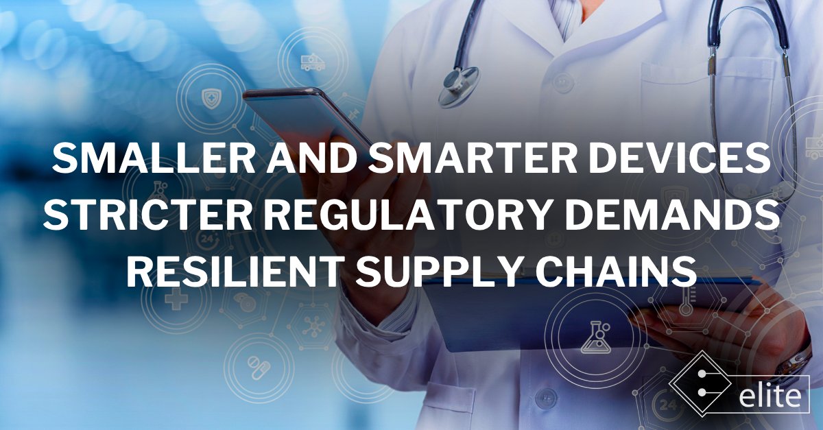 elitees_NI's tweet image. Medical Technology Germany launches today! Key trends for the industry: smaller devices, stricter regulations, resilient supply chains. Discover more: elitees.com/medical-2/ #medicaltechde #medtech #ISO13485