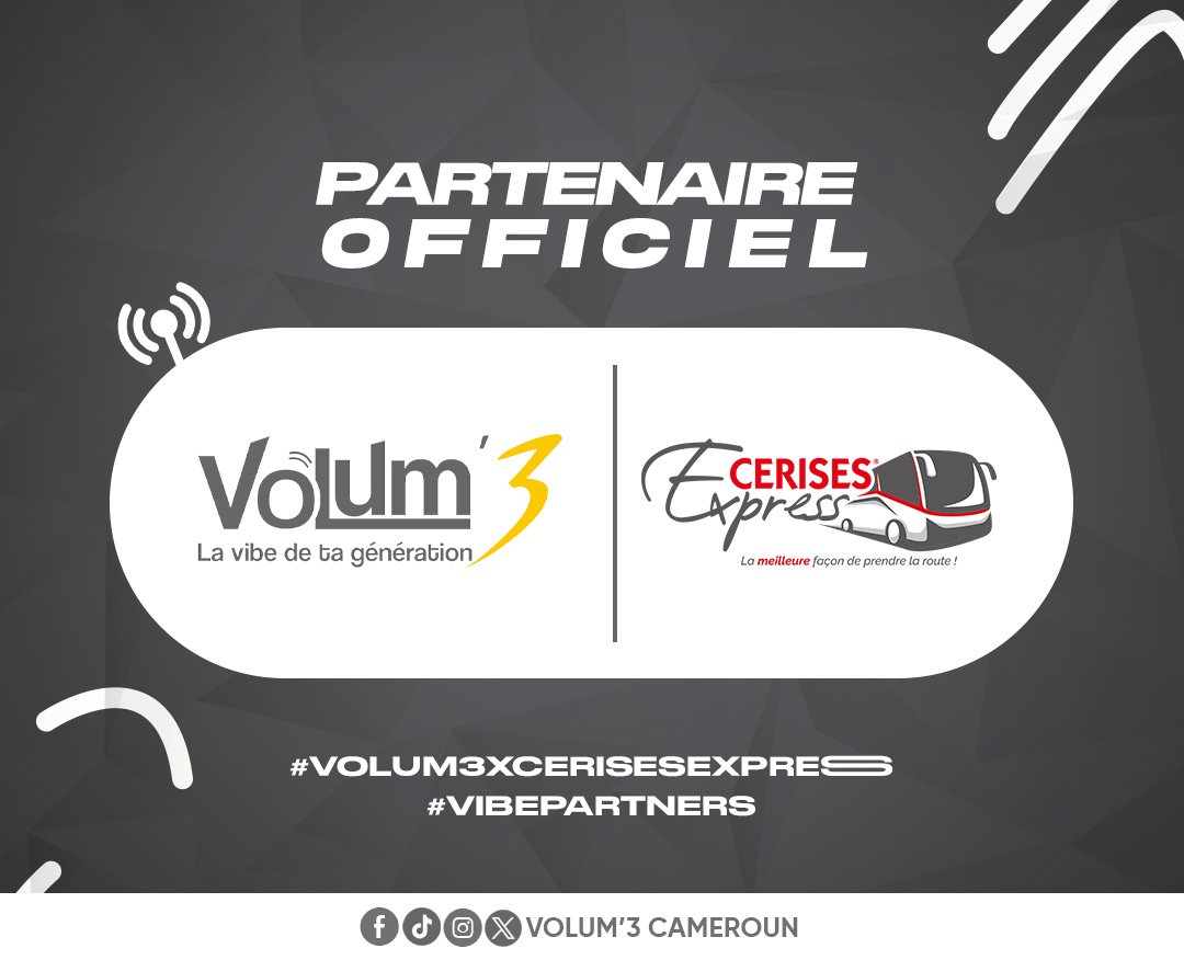 Volum'3 Cameroun tweet media