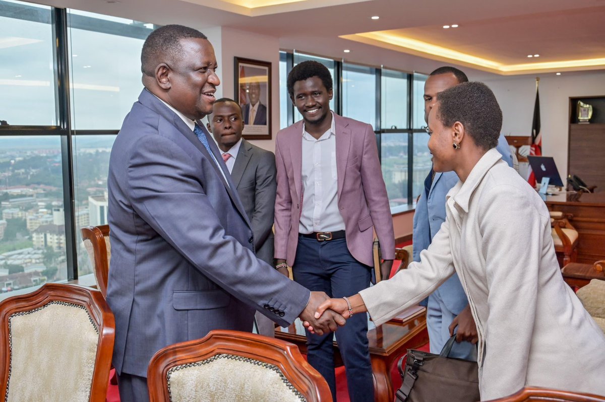 charlruto's tweet photo. INTERGENERATIONAL SOLUTIONS 

Today, the young people and I had a Heart to Heart with The Cabinet Secretary (CS) for Youth Affairs, Creative Economy, and Sports in Kenya Hon. Salim Mvurya and PS for Sports Elijah Mwangi to discuss how to engage youth more effectively and expose objective guided platforms, programs and representation. 

Unfortunately these gaps and vacuums have given predatory actors room and space to auction the Lives, Passion and Energy of our young people towards selfish and vile interests, keeping us in a constant state of fear, hurt and rage. Everyone seems to be gaining something from the youth but what are youth gaining from them?

We shared the ingenious idea curated by @ACSAP_K national youth dialogue. We are  converting Passion to Policy, replacing Protests with Platforms, moving from violence to reform based actions. 

And we are doing it with all generations!