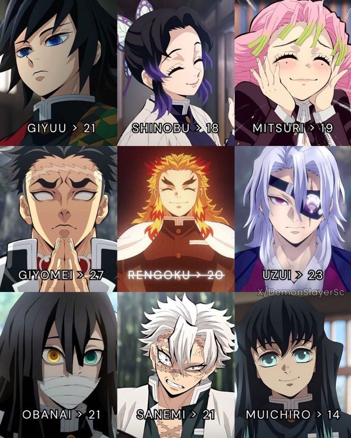_Chuks1's tweet image. Who’s your favorite hashira?