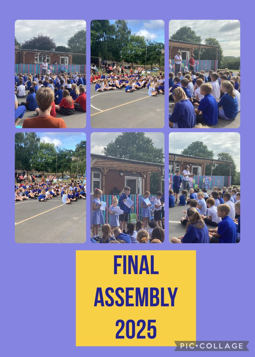 Our last assembly of the year - celebrating birthday, class attendance and our Constant Crew children.  😃👏🥳